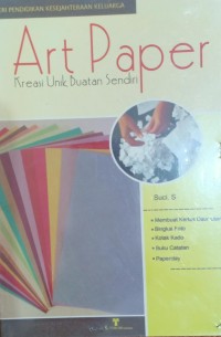 Image of Art paper kreasi unik buatan sendiri