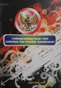 Image of Undang-undang dasar 1945